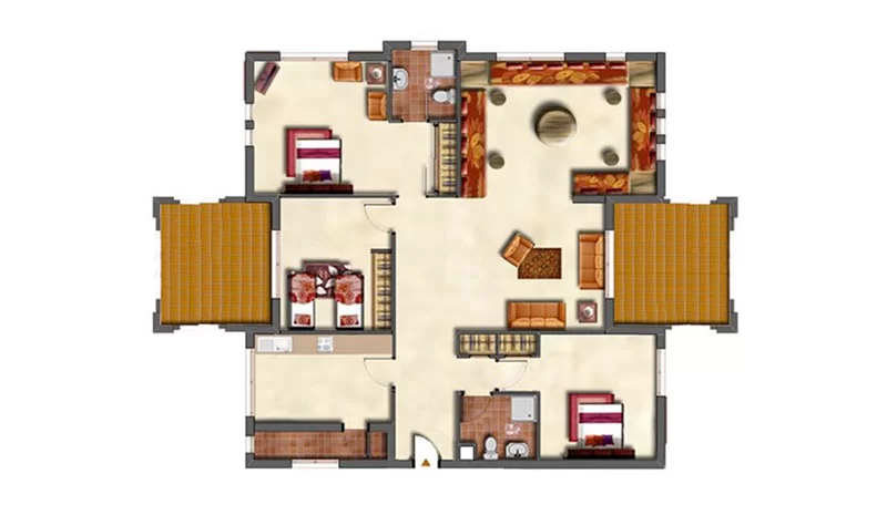 Appartement 3 chambres 