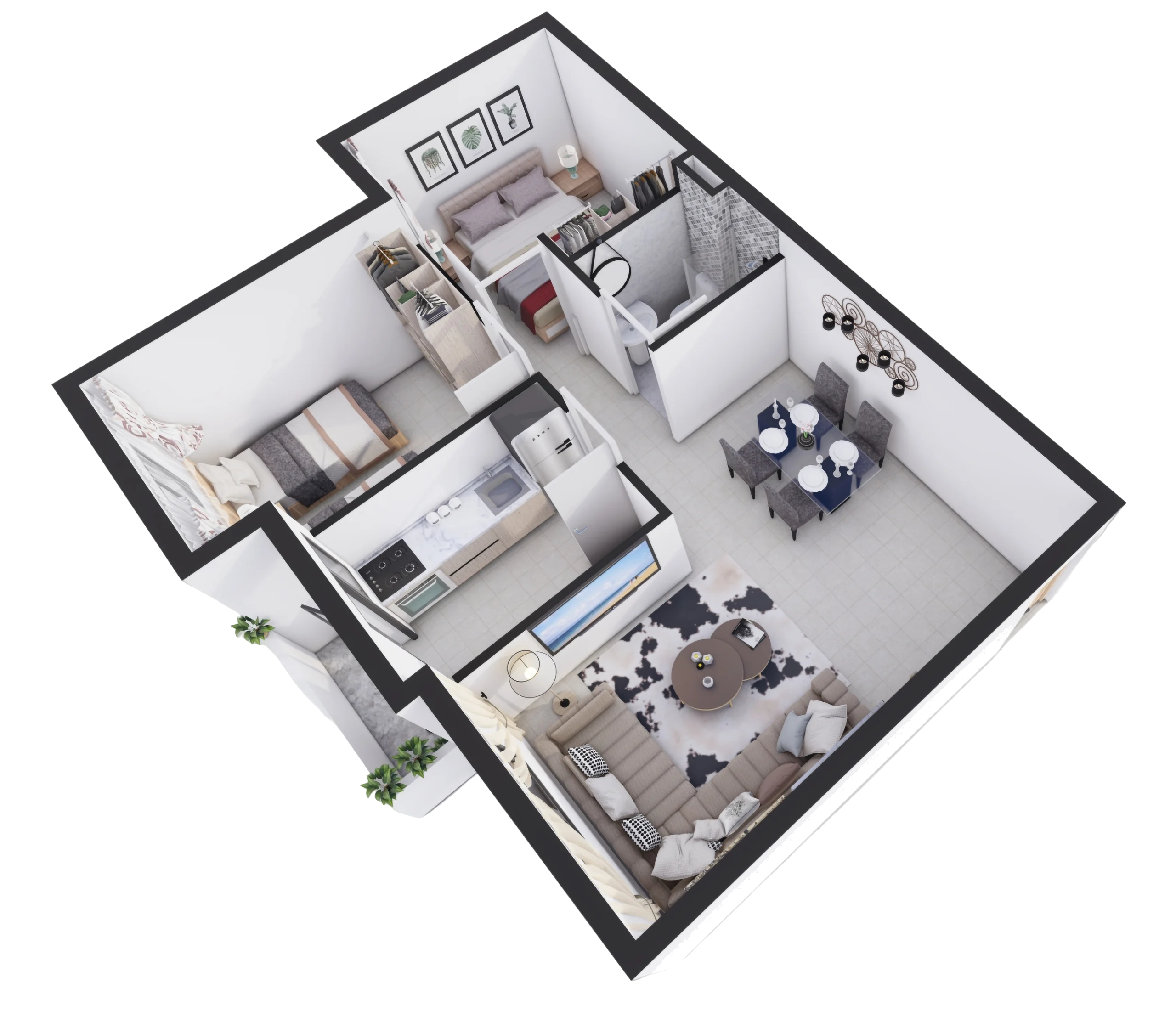 3D-plattegrond