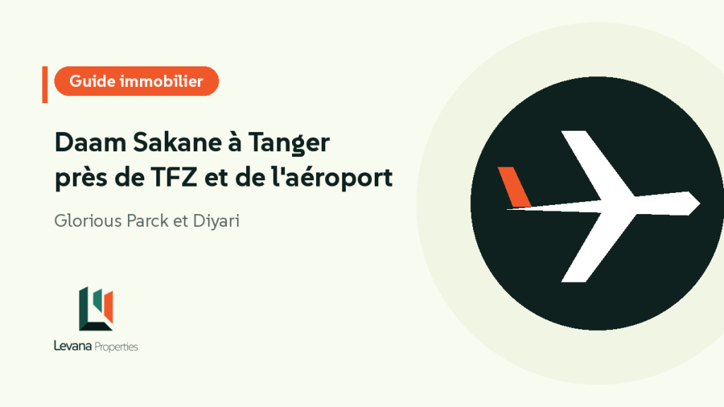 Appartement Daam Sakane à Tanger près de TFZ, de l&rsquo;aéroport et du CHU : Glorious Parck et Diyari