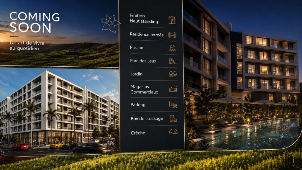Green Hills Résidence Tanger, appartements modernes à vendre dans une résidence fermée premium