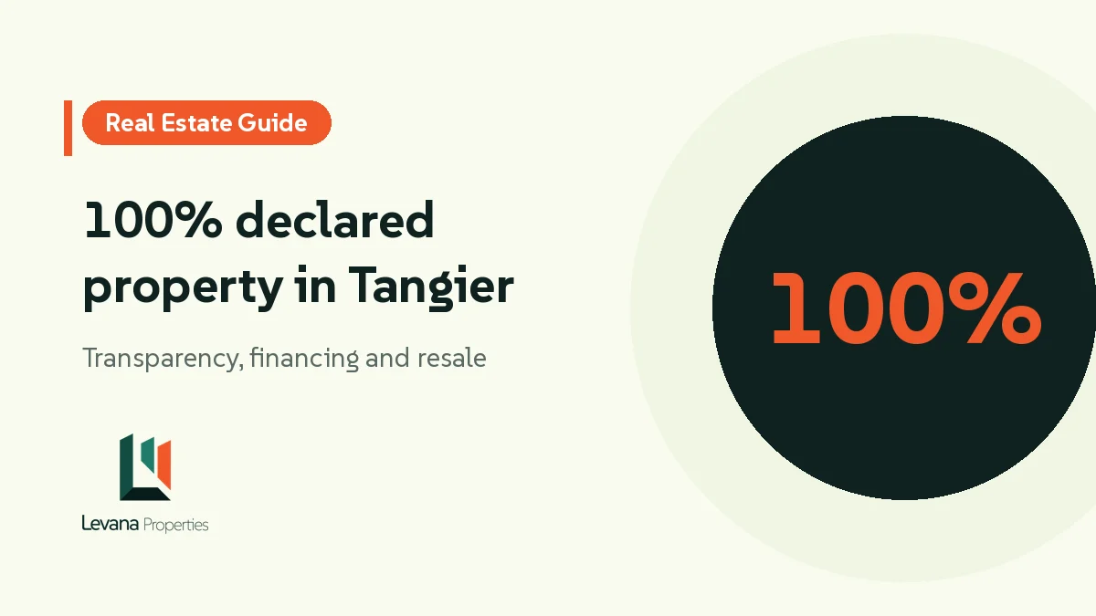 100% declared property in Tangier