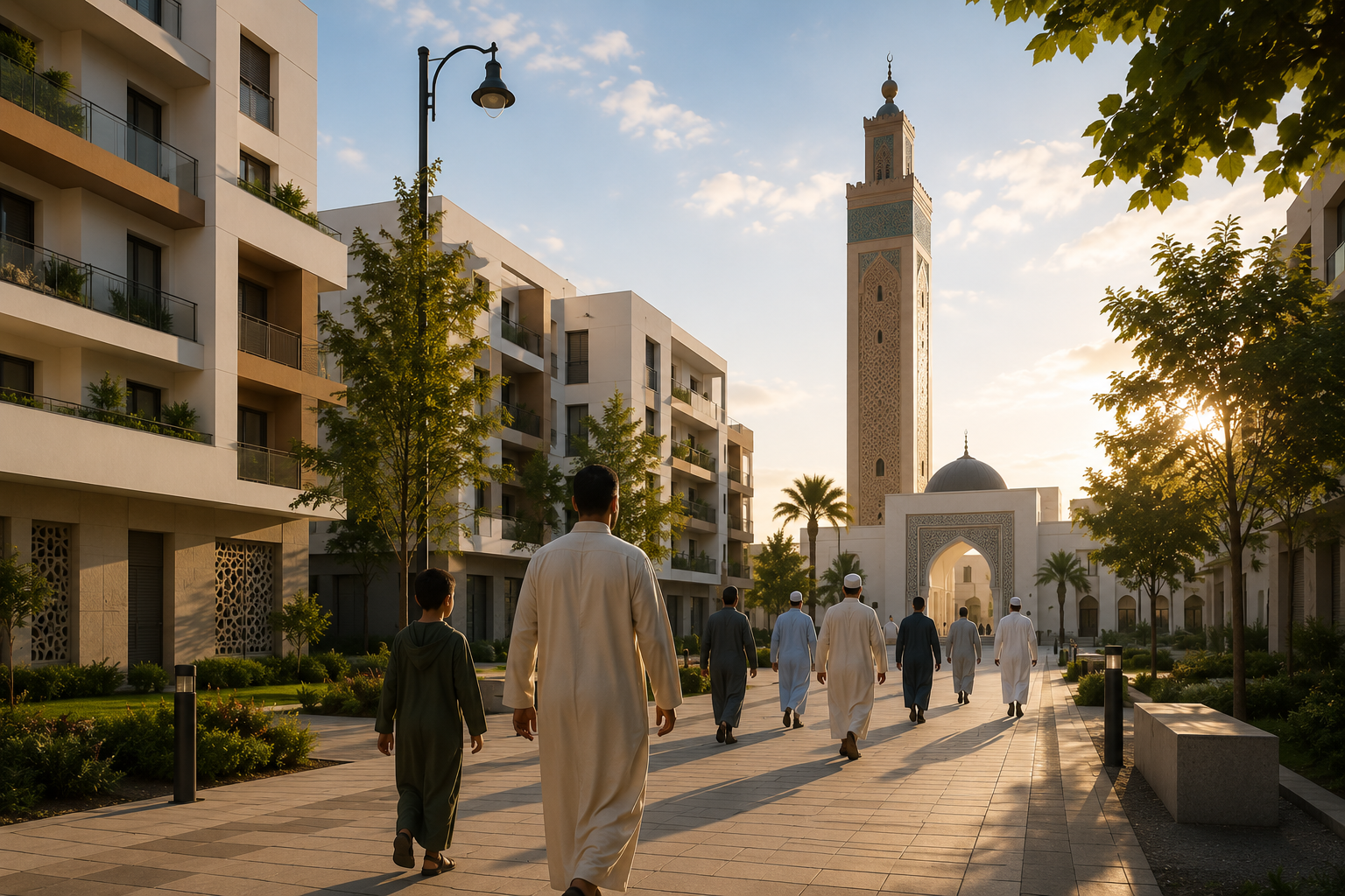 Meilleurs projets immobiliers et résidences proches d&rsquo;une mosquée à Tanger