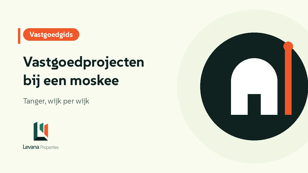Vastgoedprojecten bij een moskee